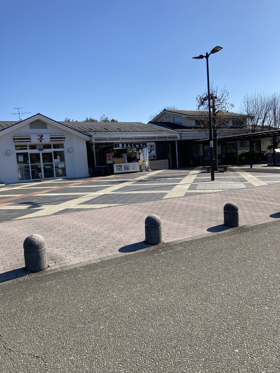 山江SA(下り線)の外観