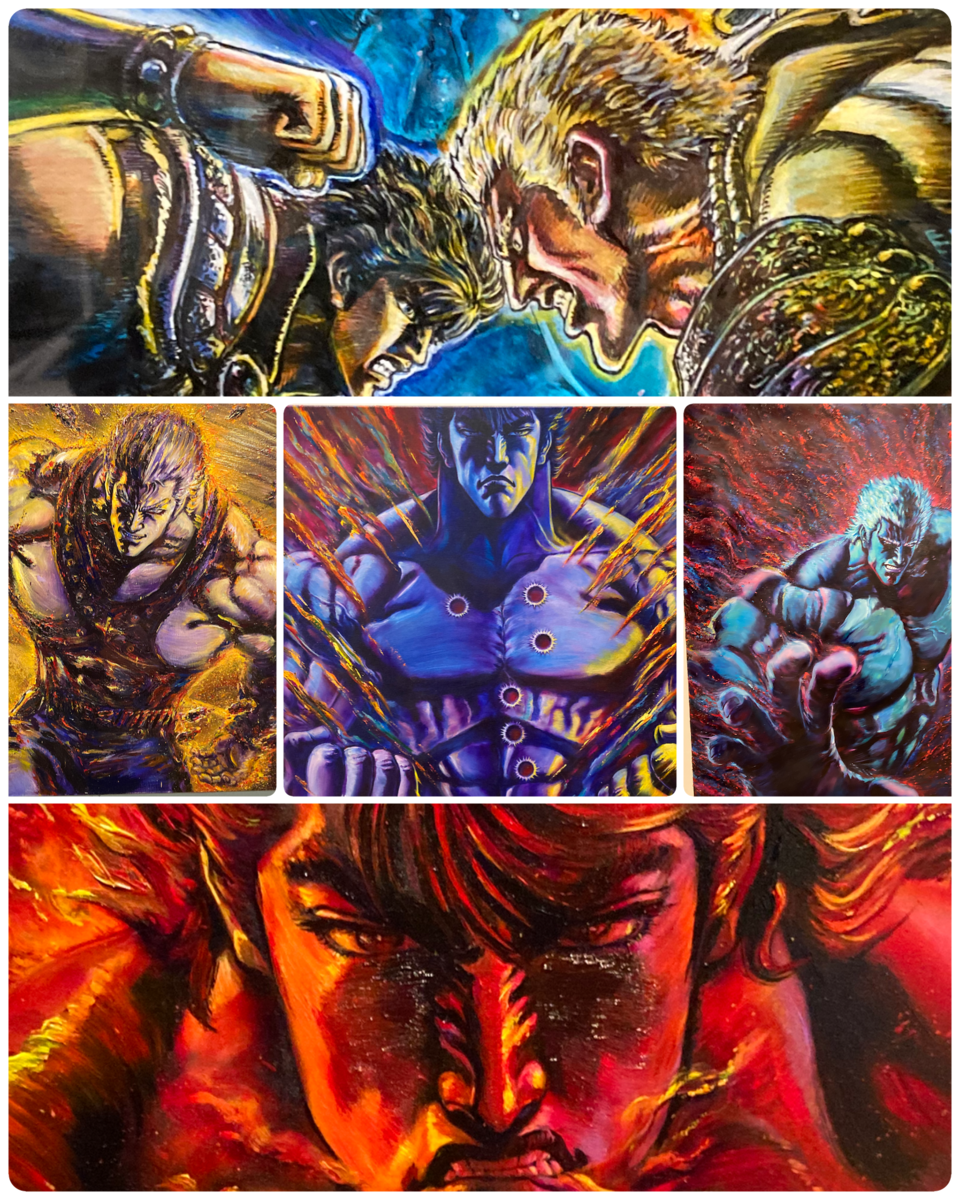 北斗の拳40周年大原画展 メインビジュアル